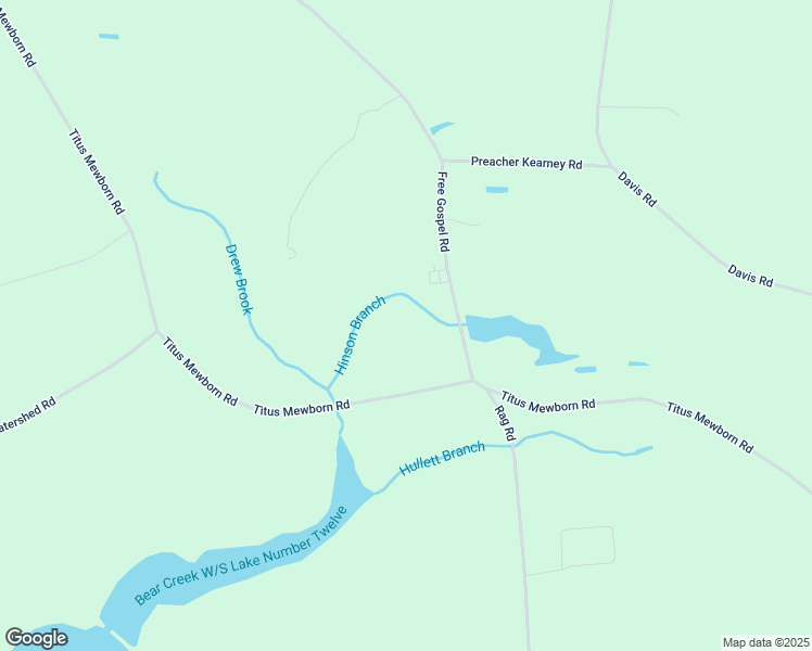map of restaurants, bars, coffee shops, grocery stores, and more near 1508 Titus Mewborn Road in La Grange