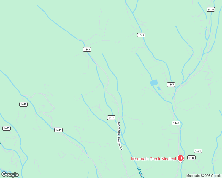 map of restaurants, bars, coffee shops, grocery stores, and more near 1226 Monteith Branch Road in Sylva