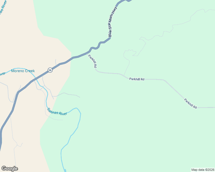 map of restaurants, bars, coffee shops, grocery stores, and more near 6445 Parkhill Road in Santa Margarita
