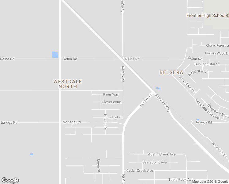 map of restaurants, bars, coffee shops, grocery stores, and more near 14602 Pams Way in Bakersfield