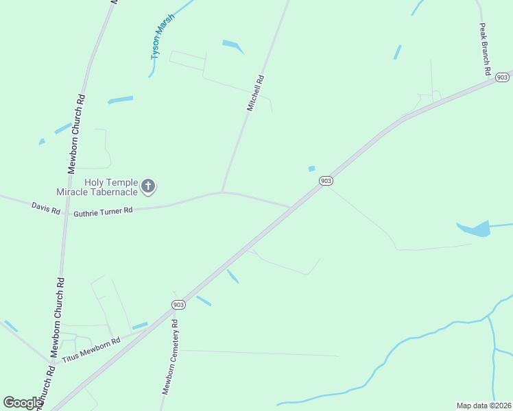 map of restaurants, bars, coffee shops, grocery stores, and more near 131 Guthrie Turner Road in Snow Hill