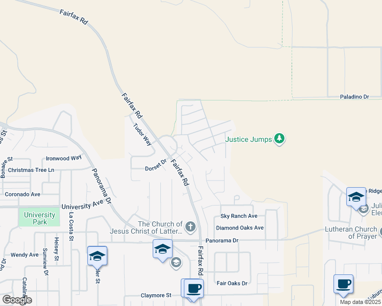 map of restaurants, bars, coffee shops, grocery stores, and more near 6004 Cliffwood Way in Bakersfield