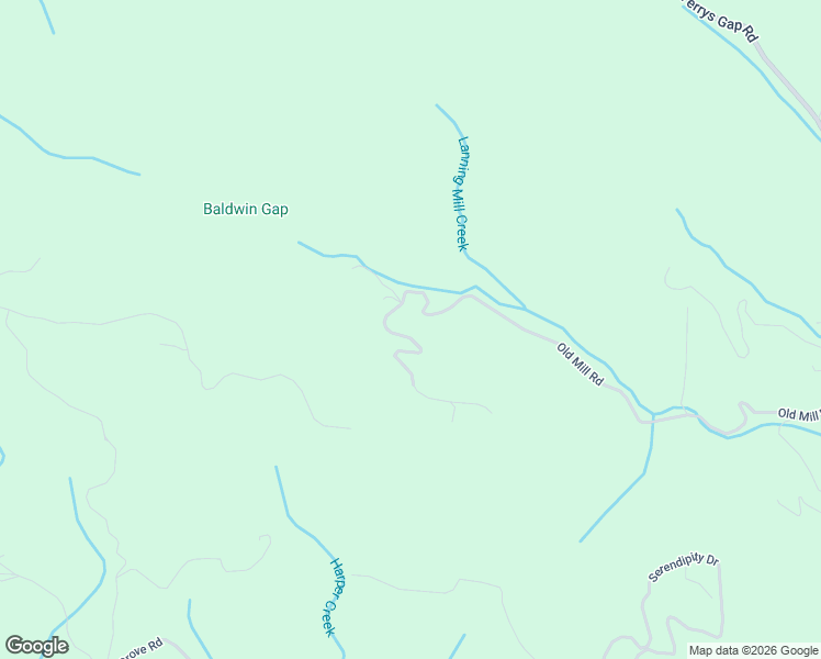 map of restaurants, bars, coffee shops, grocery stores, and more near 1443 Old Mill Road in Hendersonville