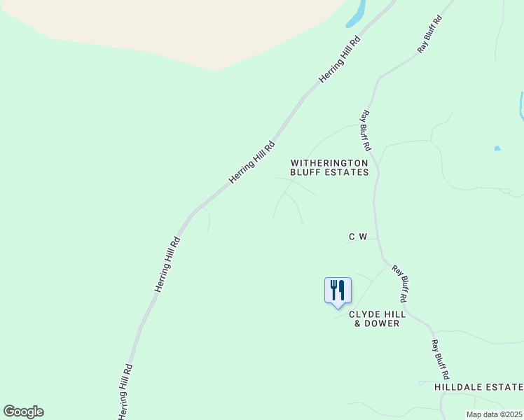 map of restaurants, bars, coffee shops, grocery stores, and more near 456 Tippy Drive in Millington