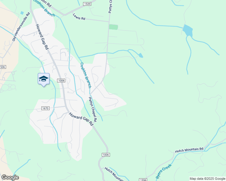 map of restaurants, bars, coffee shops, grocery stores, and more near 107 Forsythia Hedge Drive in Fletcher