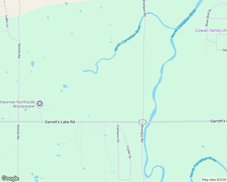 map of restaurants, bars, coffee shops, grocery stores, and more near 7145 Brangus Road in Shawnee