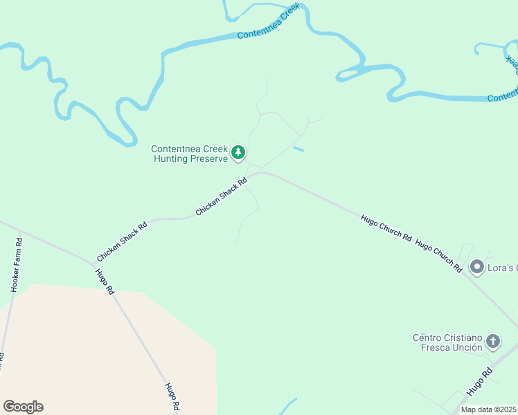 map of restaurants, bars, coffee shops, grocery stores, and more near 498 Chicken Shack Road in Hookerton