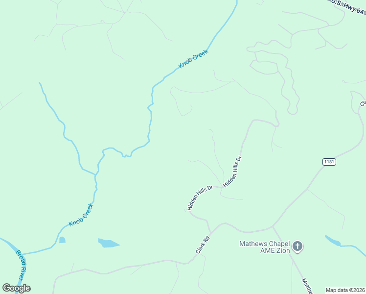 map of restaurants, bars, coffee shops, grocery stores, and more near 211 Millcreek Way in Rutherfordton