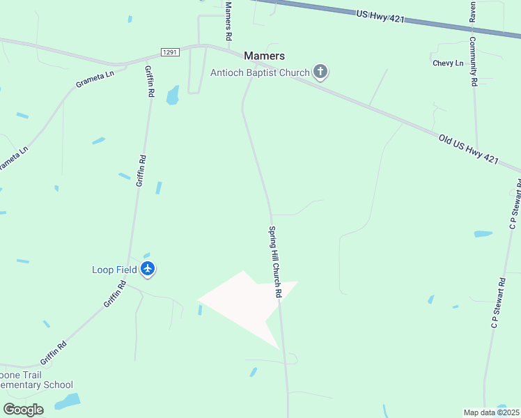 map of restaurants, bars, coffee shops, grocery stores, and more near 5137 Spring Hill Church Road in Lillington