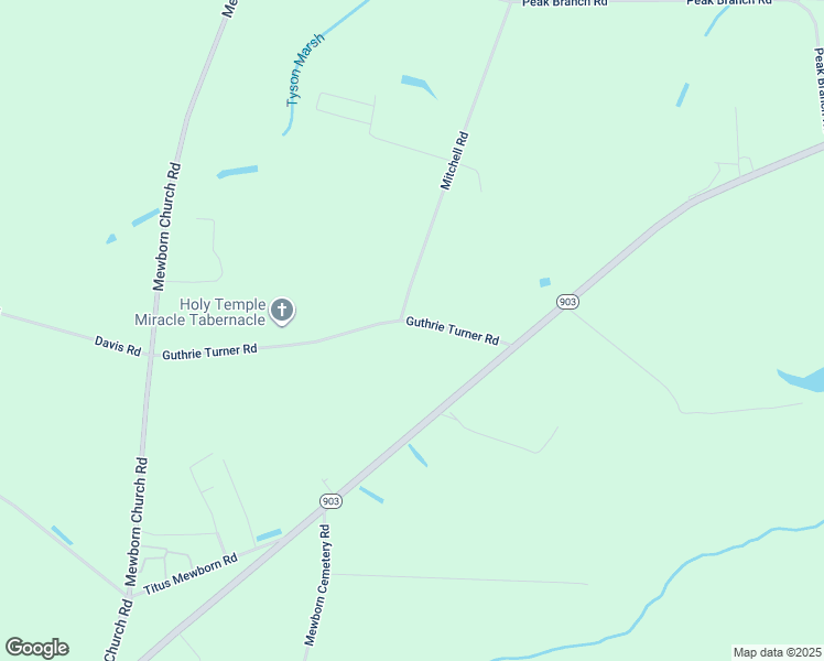 map of restaurants, bars, coffee shops, grocery stores, and more near 237 Guthrie Turner Road in Snow Hill