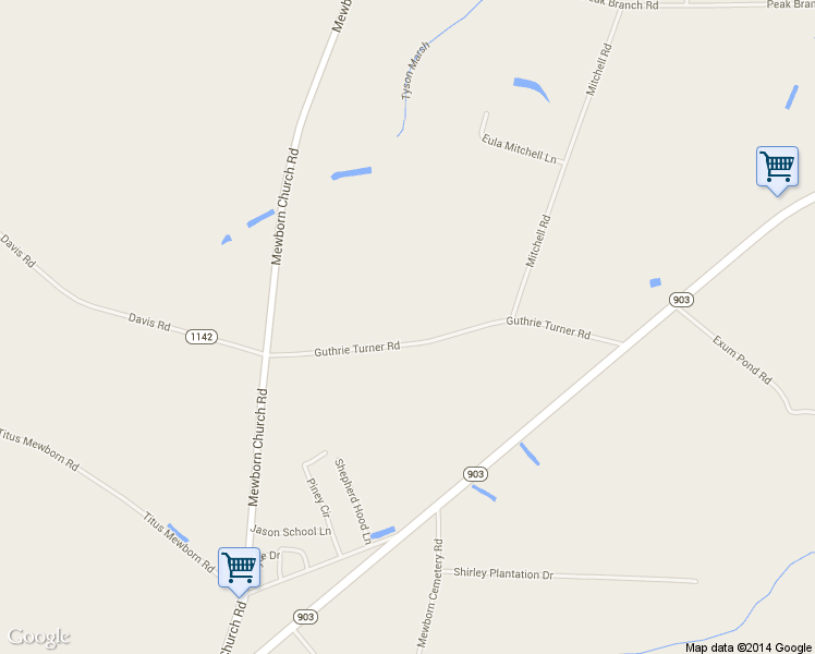map of restaurants, bars, coffee shops, grocery stores, and more near 478 Guthrie Turner Road in Snow Hill