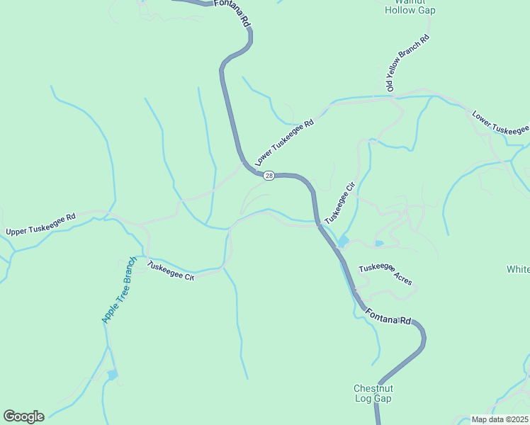 map of restaurants, bars, coffee shops, grocery stores, and more near Tuskeegee Circle in Graham County