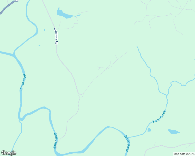 map of restaurants, bars, coffee shops, grocery stores, and more near 986 Lattimore Road in Rutherfordton