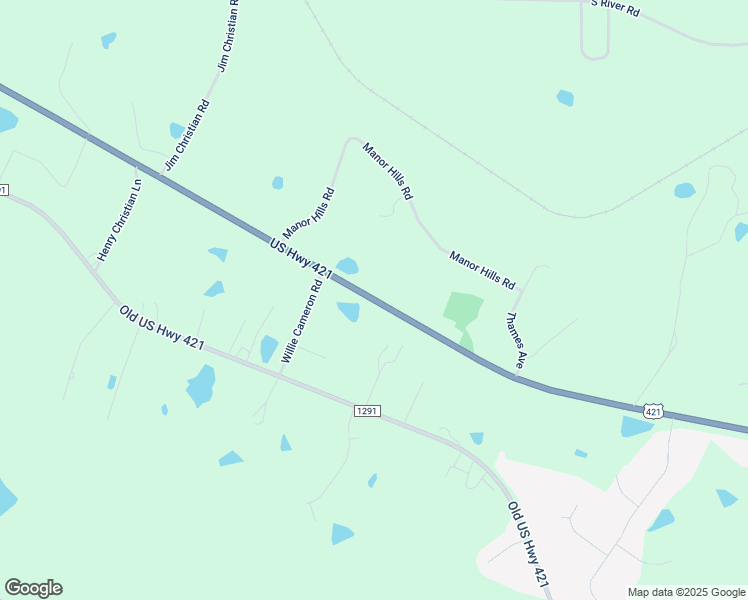 map of restaurants, bars, coffee shops, grocery stores, and more near 2540 U.S. 421 in Lillington