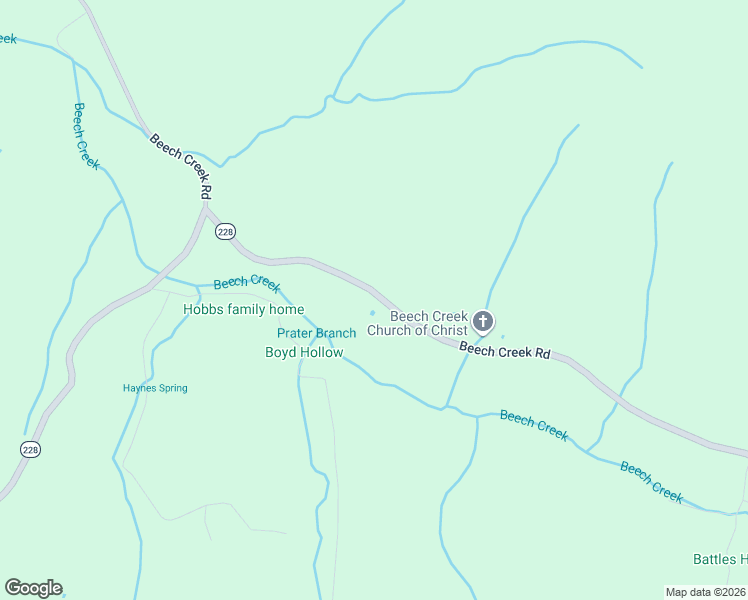 map of restaurants, bars, coffee shops, grocery stores, and more near 6398 Beech Creek Road in Clifton