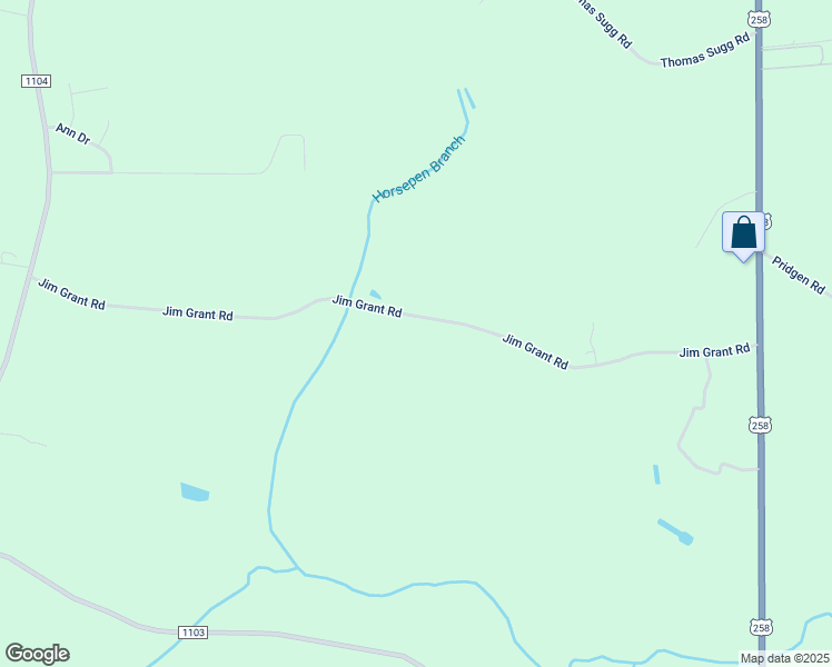 map of restaurants, bars, coffee shops, grocery stores, and more near 769 Jim Grant Road in Snow Hill