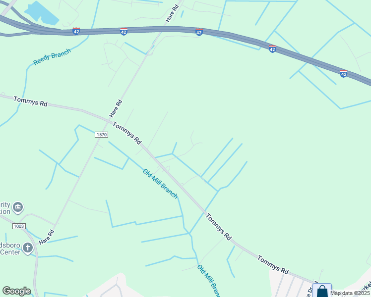 map of restaurants, bars, coffee shops, grocery stores, and more near 201 Clara Monte Drive in Goldsboro