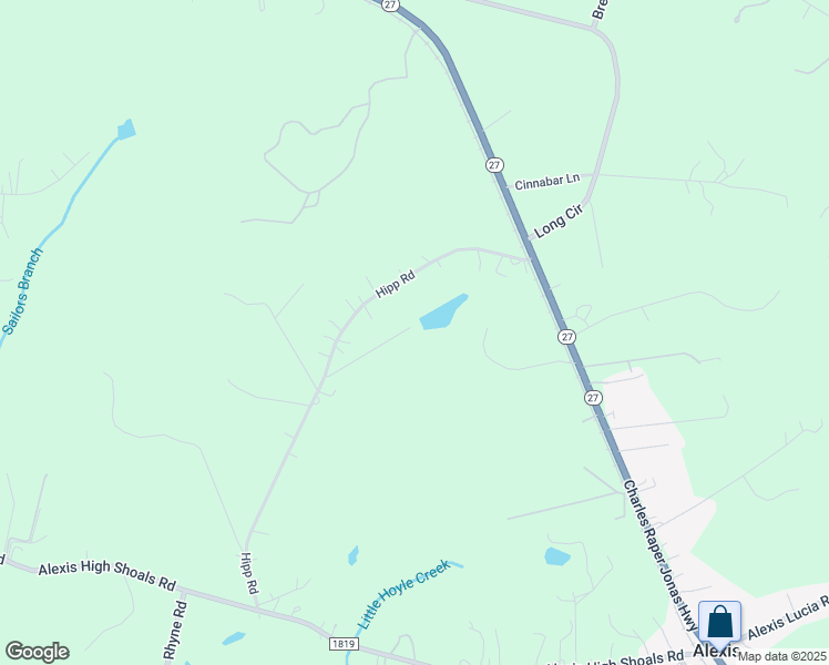 map of restaurants, bars, coffee shops, grocery stores, and more near 3054 Clearwater Lane in Iron Station