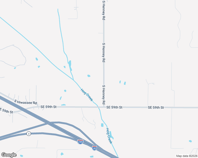 map of restaurants, bars, coffee shops, grocery stores, and more near 13701 Southeast 59th Street in Choctaw