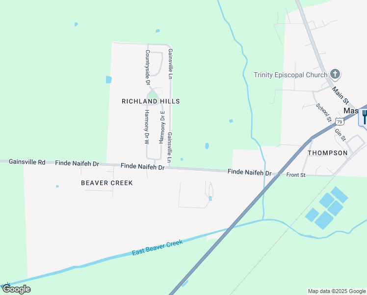map of restaurants, bars, coffee shops, grocery stores, and more near 6254 Gainsville Lane in Mason
