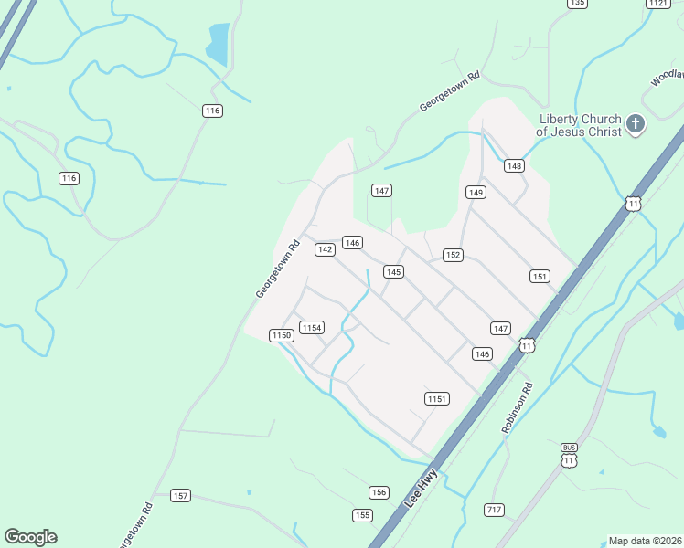 map of restaurants, bars, coffee shops, grocery stores, and more near 197 County Road 142 in Riceville