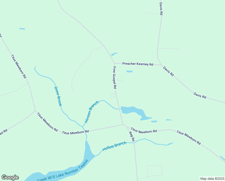 map of restaurants, bars, coffee shops, grocery stores, and more near 2306 Free Gospel Rd in Snow Hill