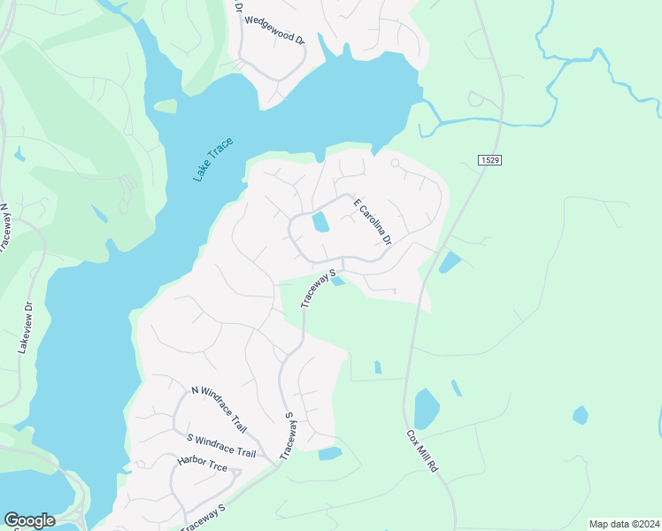 map of restaurants, bars, coffee shops, grocery stores, and more near 1301 Carolina Drive in Sanford