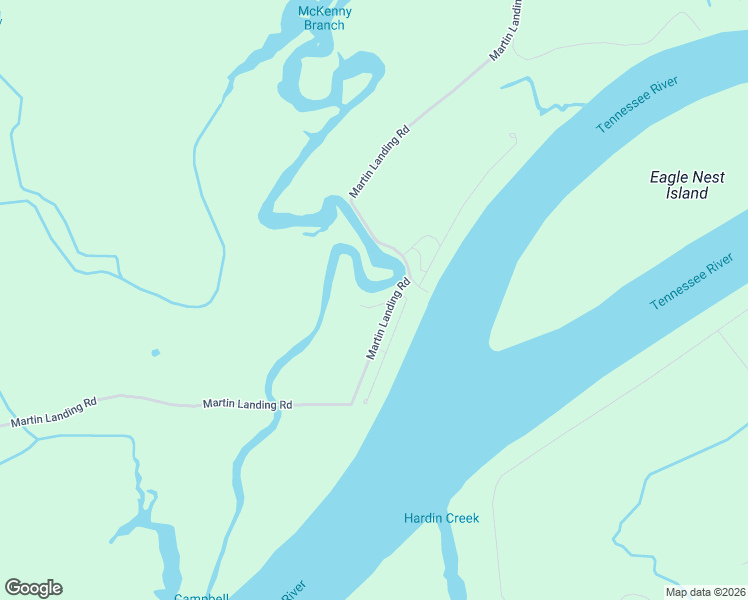 map of restaurants, bars, coffee shops, grocery stores, and more near 645 Martin Landing Road in Bath Springs