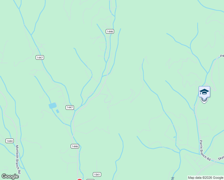 map of restaurants, bars, coffee shops, grocery stores, and more near 68 White Birch in Sylva