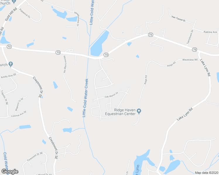 map of restaurants, bars, coffee shops, grocery stores, and more near 828 Oak Embers Drive Southeast in Concord