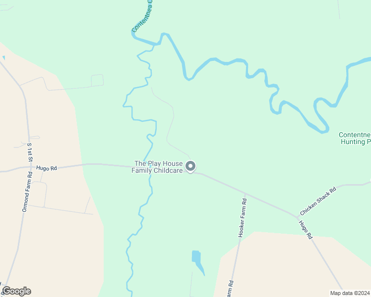 map of restaurants, bars, coffee shops, grocery stores, and more near 116 Creekside Drive in Hookerton