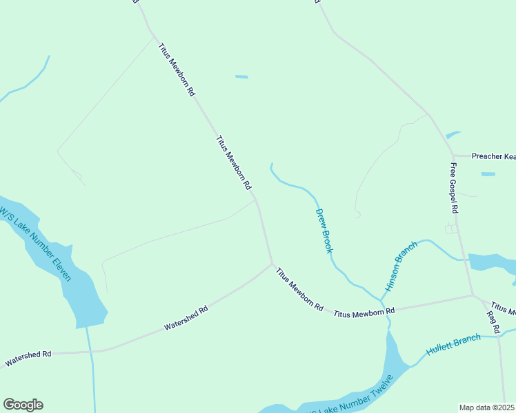map of restaurants, bars, coffee shops, grocery stores, and more near Titus Mewborn Road in La Grange