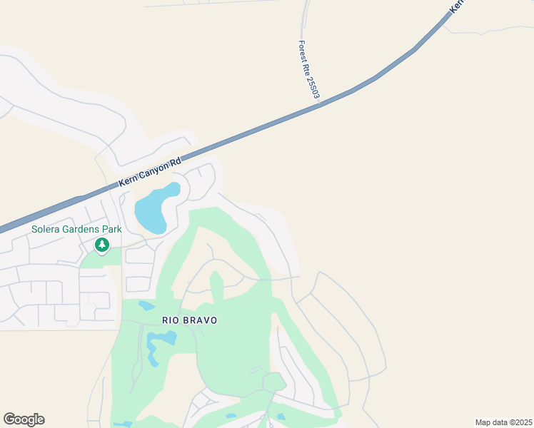 map of restaurants, bars, coffee shops, grocery stores, and more near 6215 De La Guerra Terrace in Bakersfield