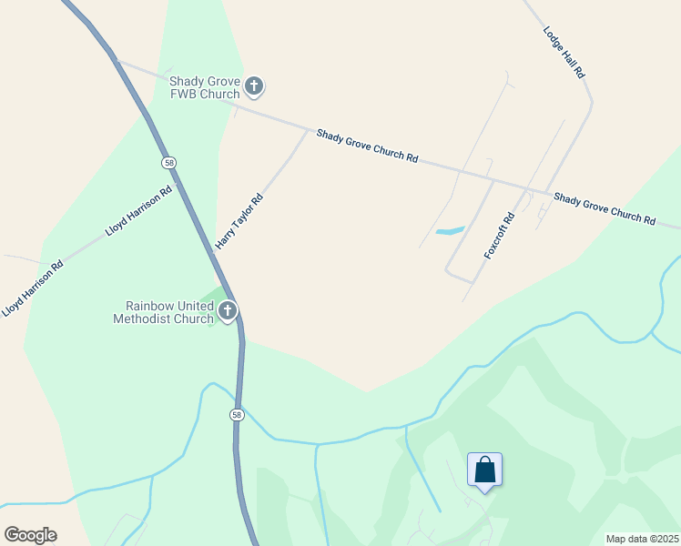 map of restaurants, bars, coffee shops, grocery stores, and more near Harry Taylor Road in Snow Hill