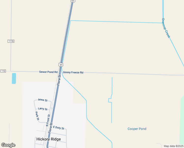 map of restaurants, bars, coffee shops, grocery stores, and more near in Hickory Ridge