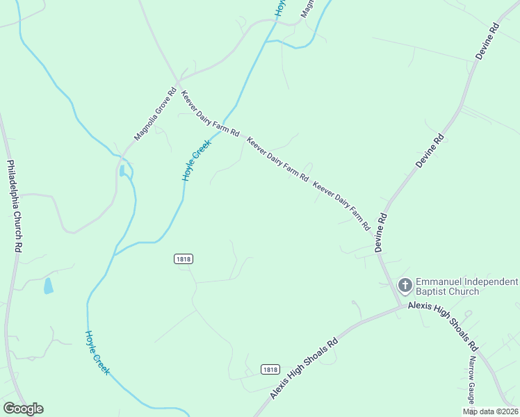 map of restaurants, bars, coffee shops, grocery stores, and more near 3362 Keever Dairy Farm Road in Iron Station