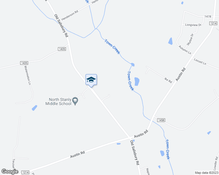 map of restaurants, bars, coffee shops, grocery stores, and more near 38470 Jude Road in New London