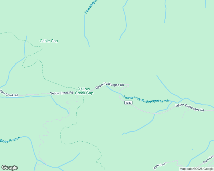 map of restaurants, bars, coffee shops, grocery stores, and more near 1916 Upper Tuskeegee Road in Robbinsville