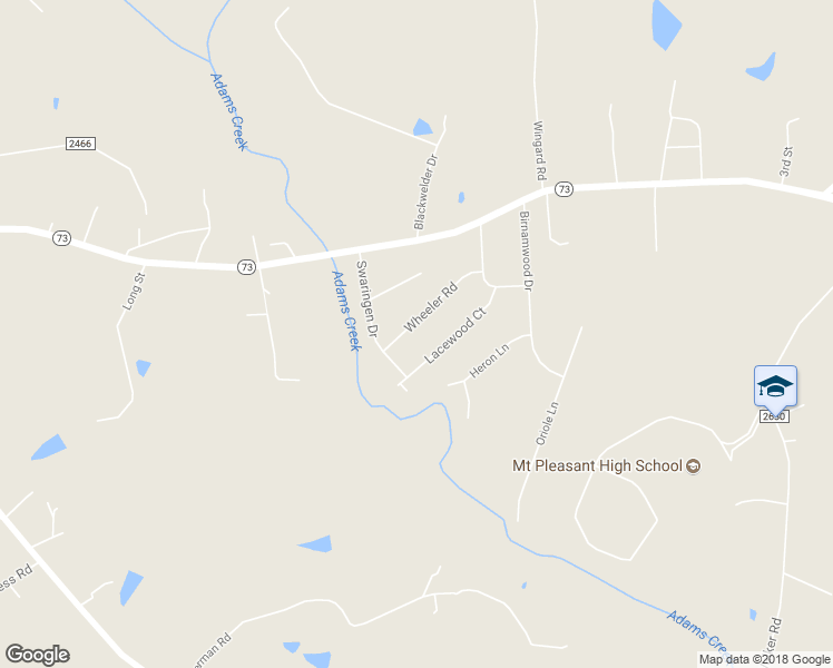 map of restaurants, bars, coffee shops, grocery stores, and more near 4916 Wheeler Road in Concord