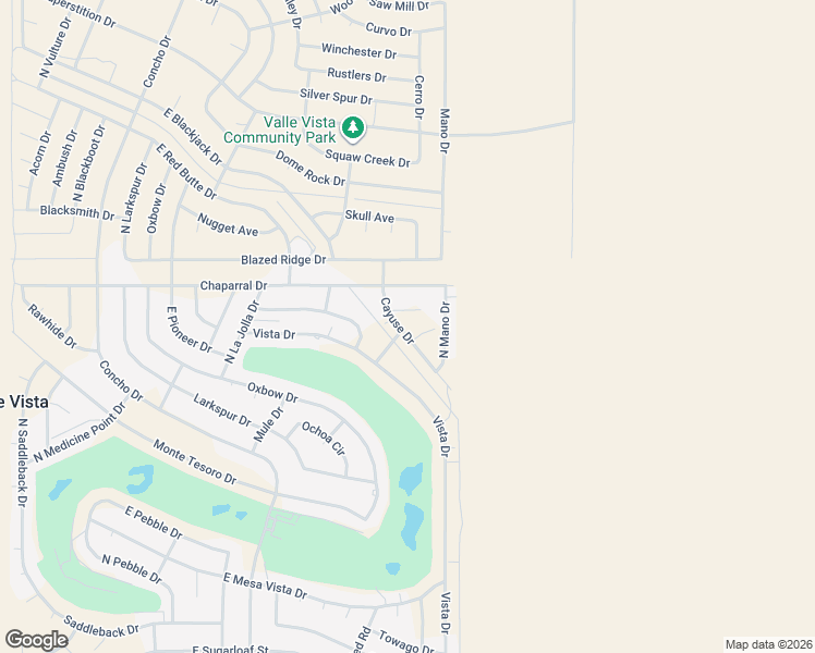 map of restaurants, bars, coffee shops, grocery stores, and more near 7559 Cayuse Drive in Kingman