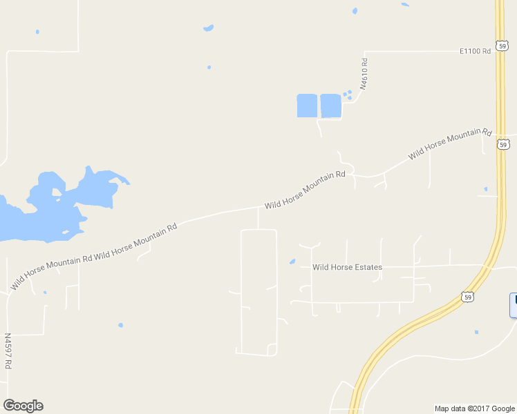 map of restaurants, bars, coffee shops, grocery stores, and more near Wild Horse Mountain Road in Sallisaw