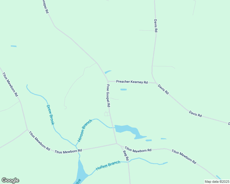 map of restaurants, bars, coffee shops, grocery stores, and more near 2189 Free Gospel Road in Snow Hill