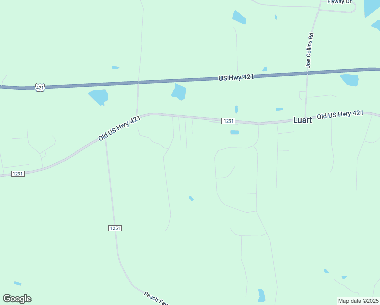 map of restaurants, bars, coffee shops, grocery stores, and more near 159 Diann Street in Lillington