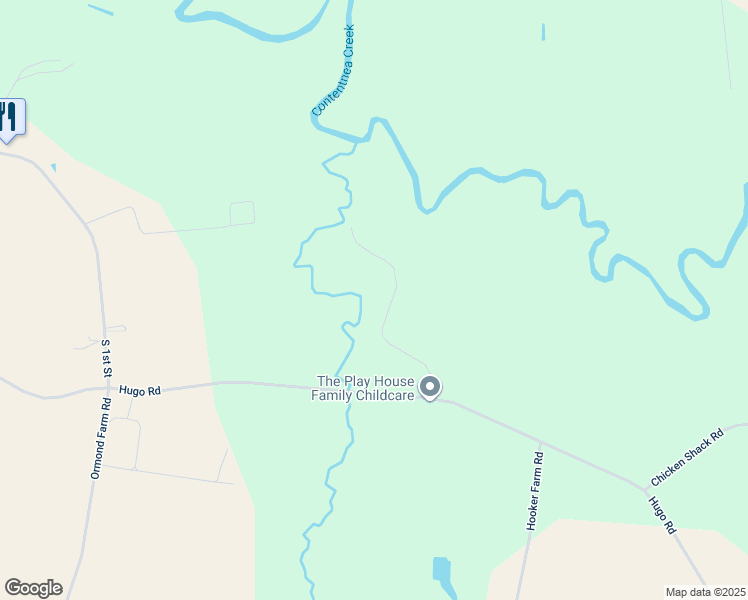 map of restaurants, bars, coffee shops, grocery stores, and more near 291 Creekside Drive in Hookerton