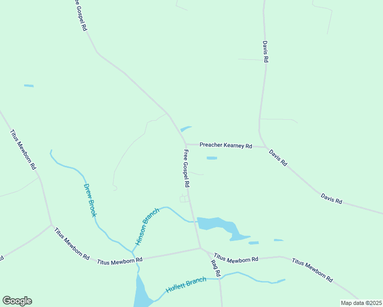 map of restaurants, bars, coffee shops, grocery stores, and more near 2135 Free Gospel Road in Snow Hill