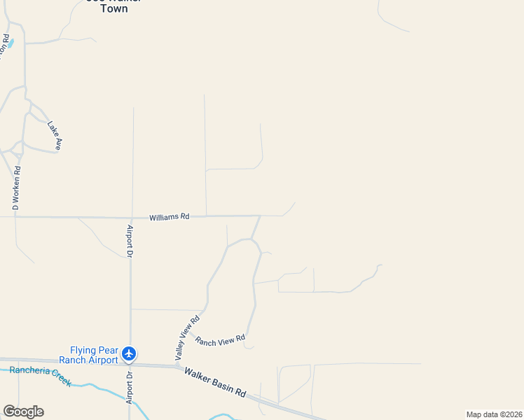 map of restaurants, bars, coffee shops, grocery stores, and more near 19561 Williams Road in Kern County