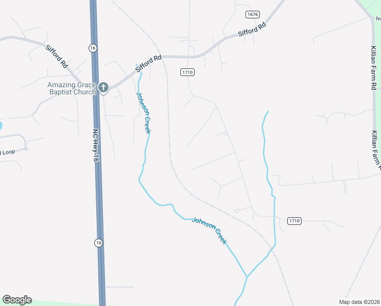 map of restaurants, bars, coffee shops, grocery stores, and more near 1613 High Ridge Drive in Stanley