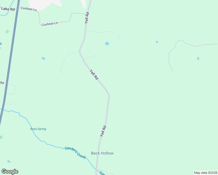 map of restaurants, bars, coffee shops, grocery stores, and more near 1483 Yell Road in Lewisburg