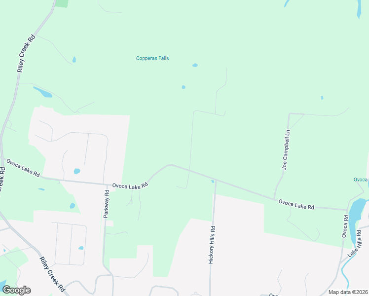 map of restaurants, bars, coffee shops, grocery stores, and more near 111 Copperas Creek Road in Tullahoma