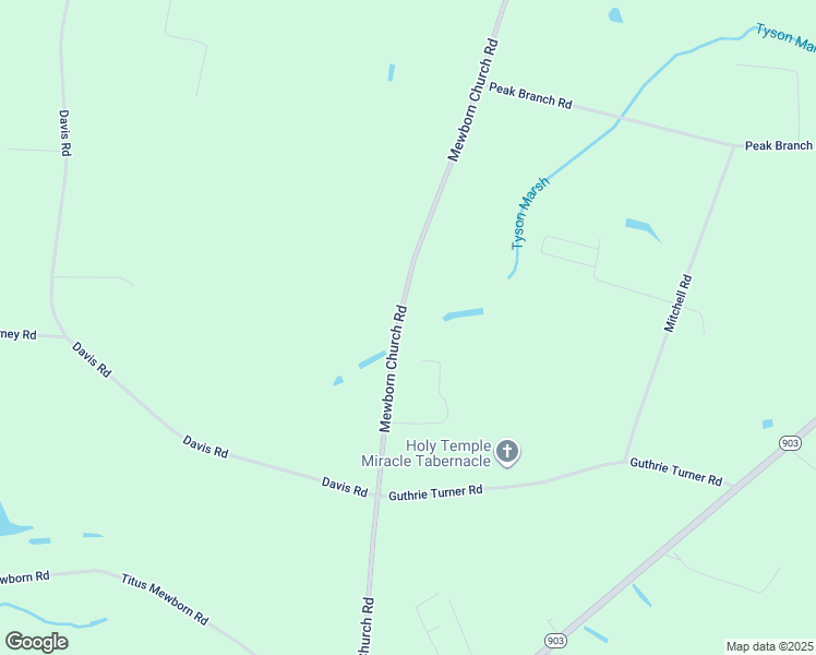 map of restaurants, bars, coffee shops, grocery stores, and more near 1975 Mewborn Church Road in Snow Hill